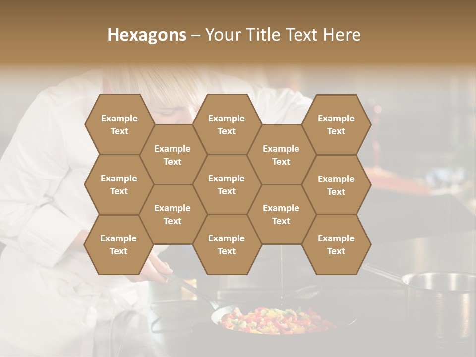 Restaurant Kitchen Hotel Caucasian PowerPoint Template