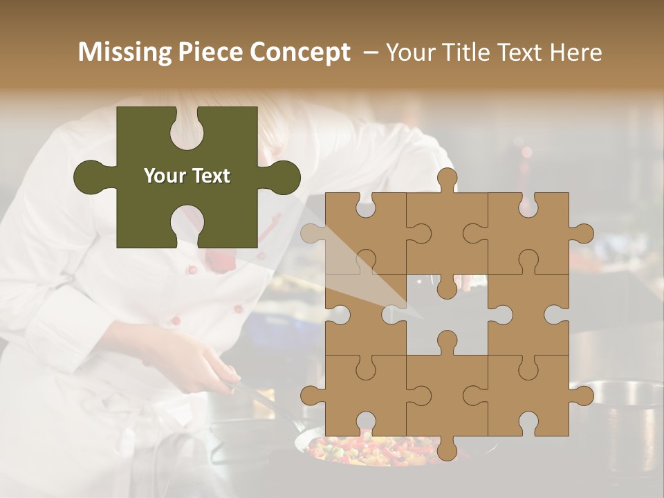 Restaurant Kitchen Hotel Caucasian PowerPoint Template