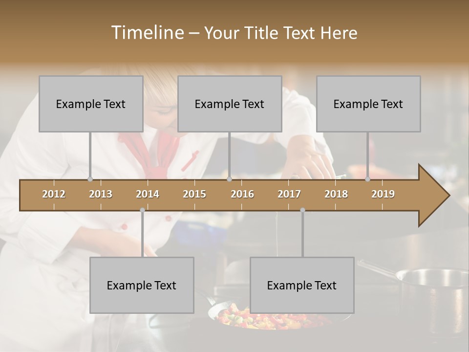 Restaurant Kitchen Hotel Caucasian PowerPoint Template