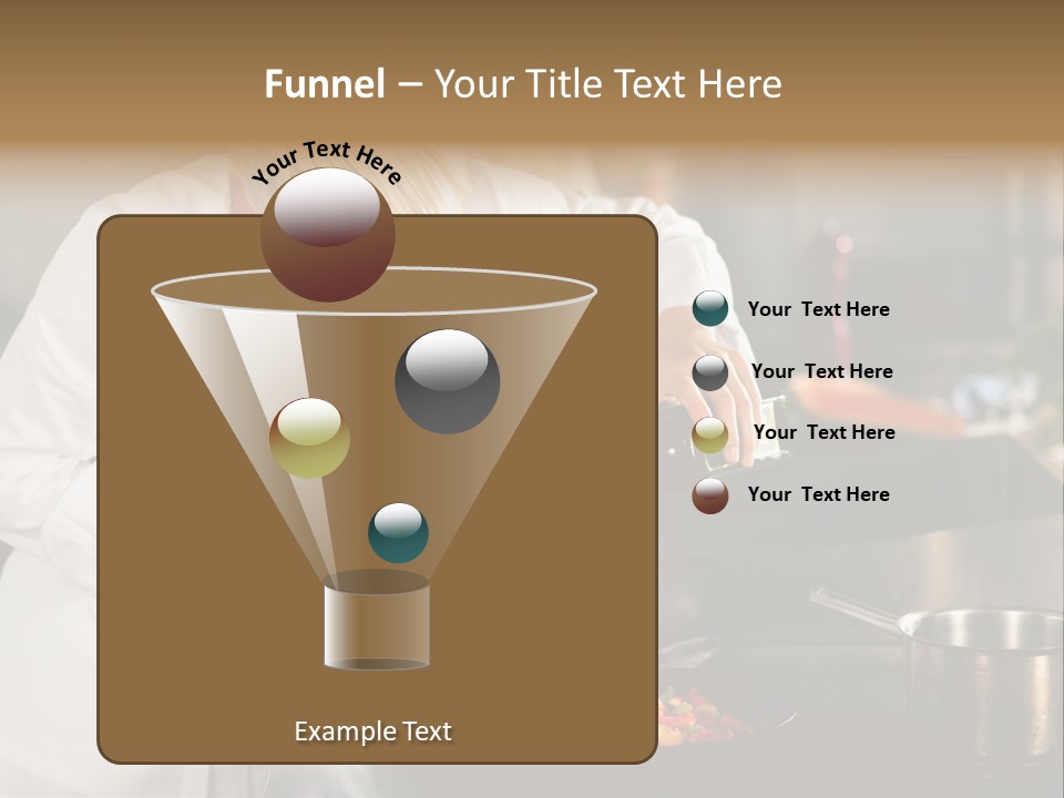 Restaurant Kitchen Hotel Caucasian PowerPoint Template