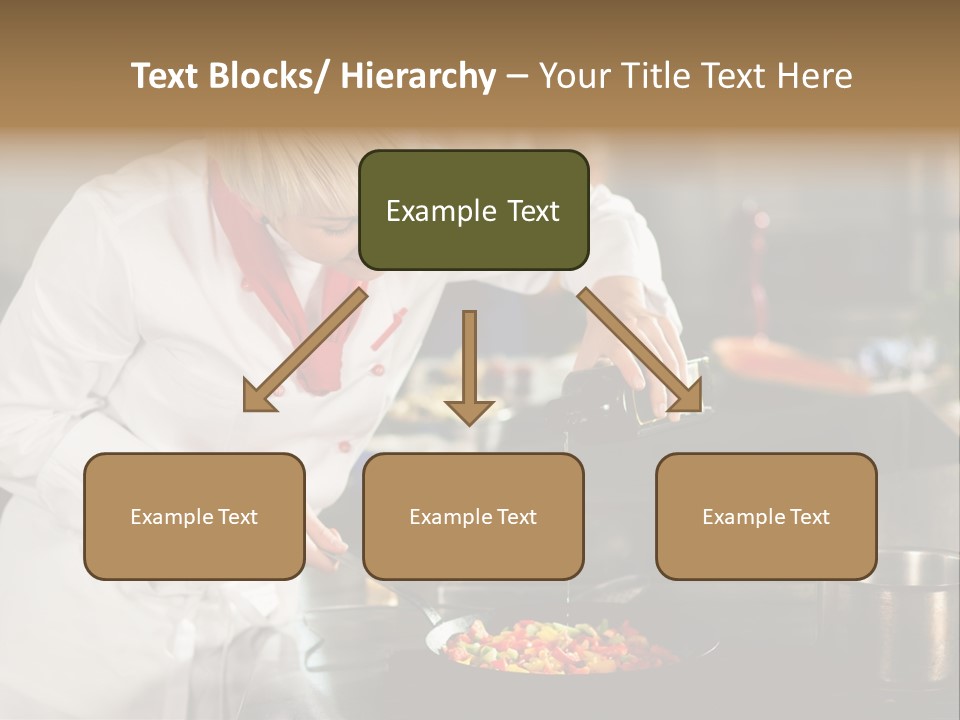 Restaurant Kitchen Hotel Caucasian PowerPoint Template