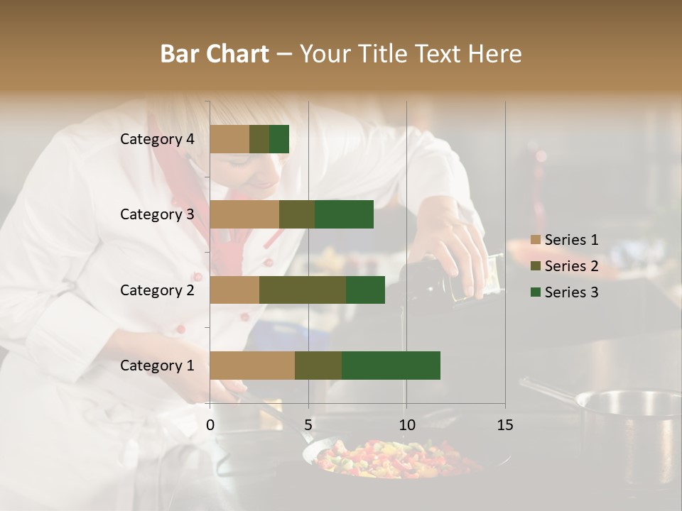 Restaurant Kitchen Hotel Caucasian PowerPoint Template