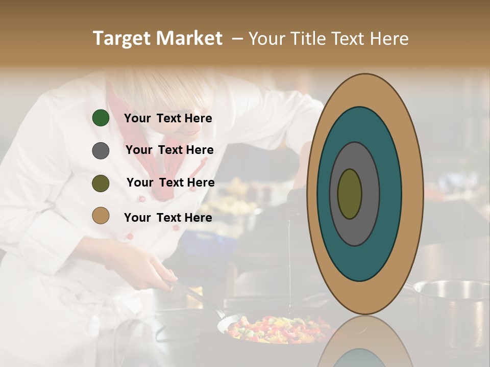 Restaurant Kitchen Hotel Caucasian PowerPoint Template