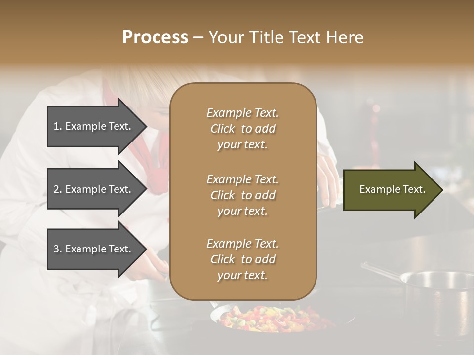 Restaurant Kitchen Hotel Caucasian PowerPoint Template