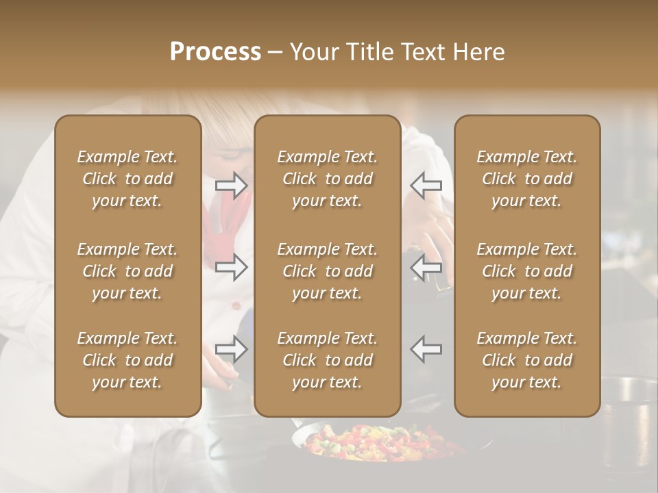 Restaurant Kitchen Hotel Caucasian PowerPoint Template