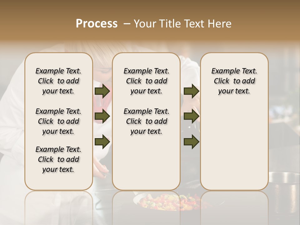 Restaurant Kitchen Hotel Caucasian PowerPoint Template