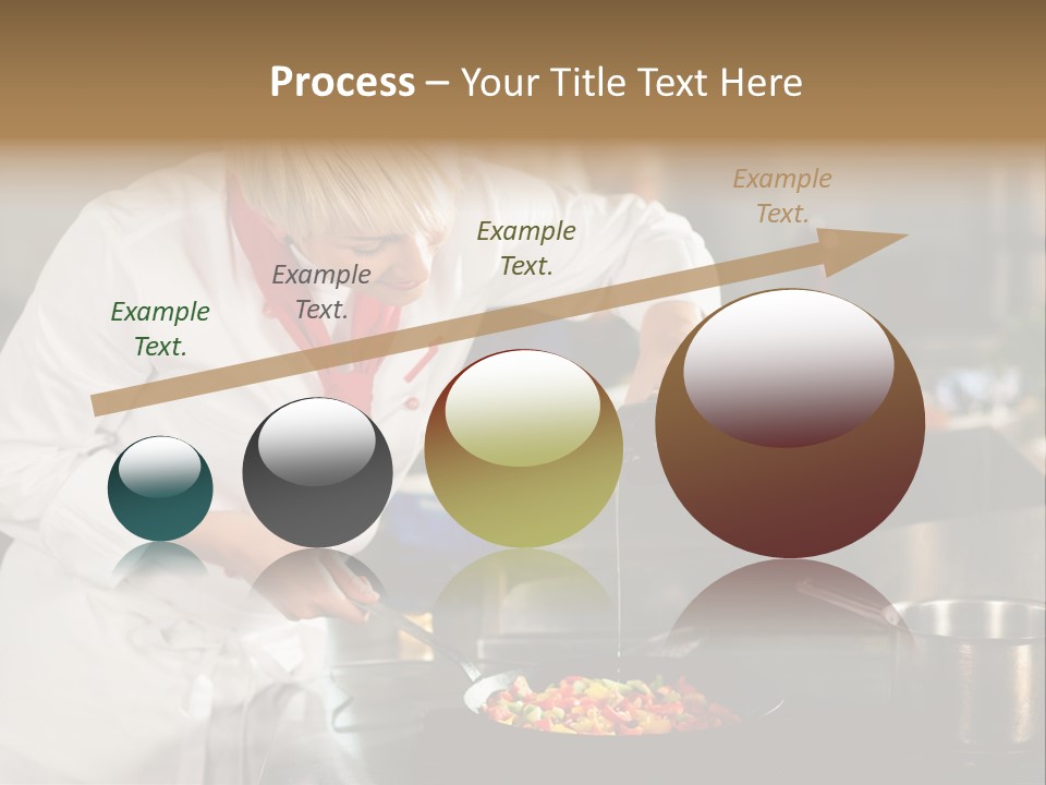 Restaurant Kitchen Hotel Caucasian PowerPoint Template