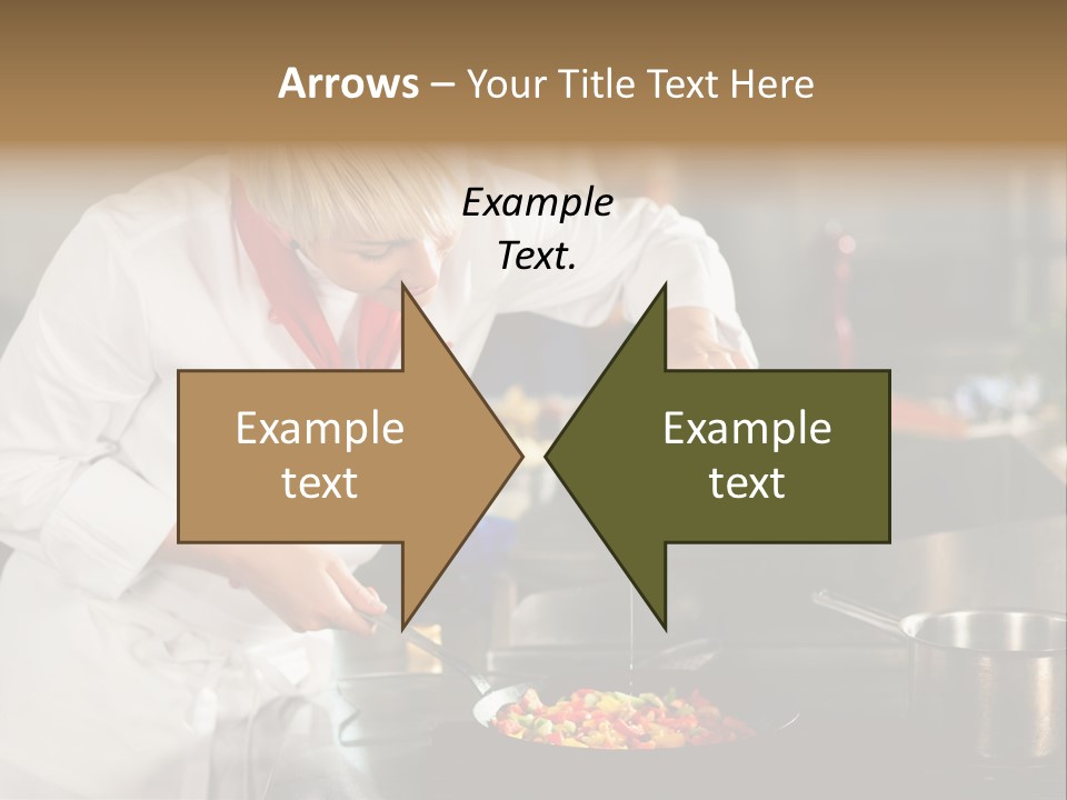 Restaurant Kitchen Hotel Caucasian PowerPoint Template