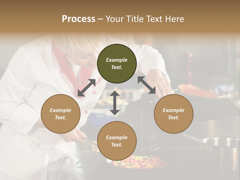 Restaurant Kitchen Hotel Caucasian PowerPoint Template