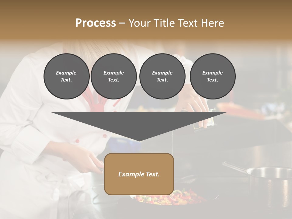 Restaurant Kitchen Hotel Caucasian PowerPoint Template