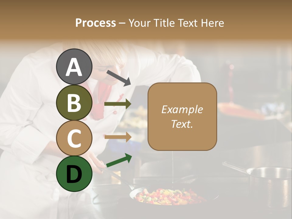 Restaurant Kitchen Hotel Caucasian PowerPoint Template