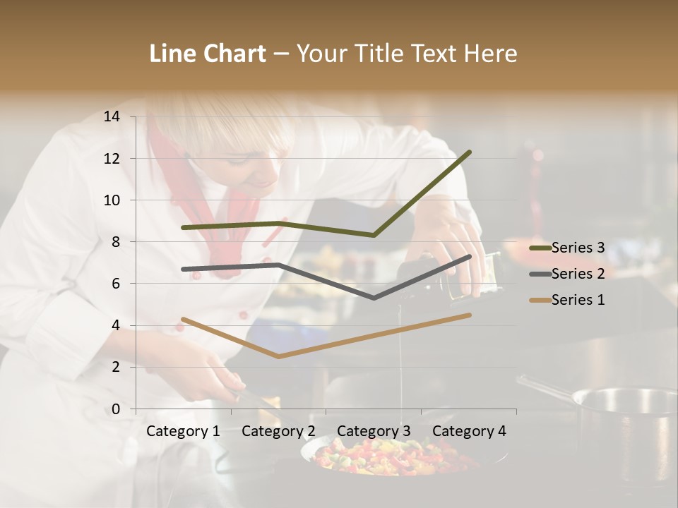 Restaurant Kitchen Hotel Caucasian PowerPoint Template