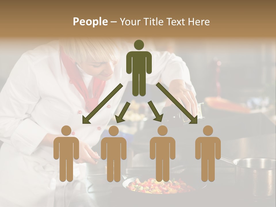 Restaurant Kitchen Hotel Caucasian PowerPoint Template