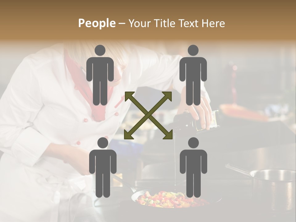 Restaurant Kitchen Hotel Caucasian PowerPoint Template