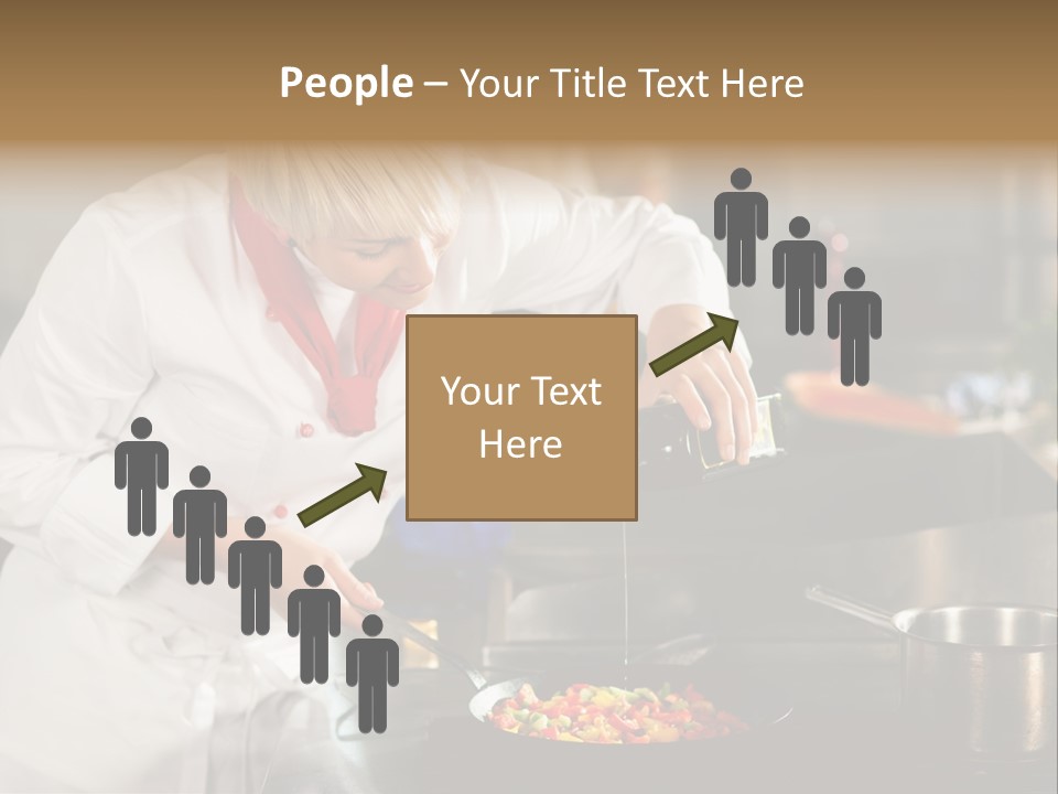 Restaurant Kitchen Hotel Caucasian PowerPoint Template