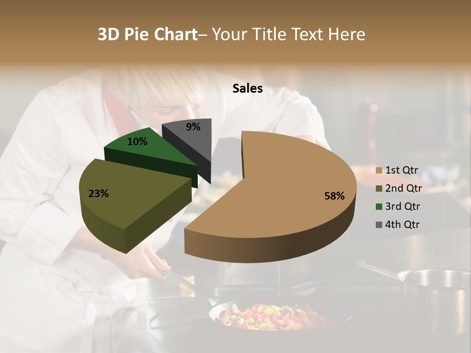 Restaurant Kitchen Hotel Caucasian PowerPoint Template