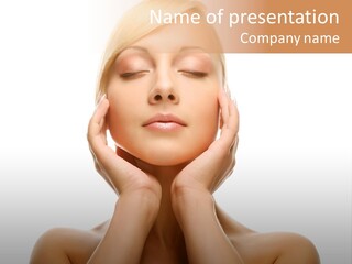 Freshness Purity Isolated PowerPoint Template