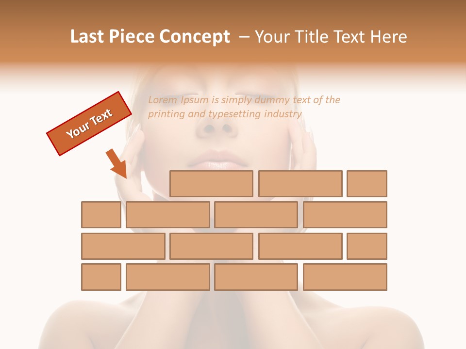 Freshness Purity Isolated PowerPoint Template