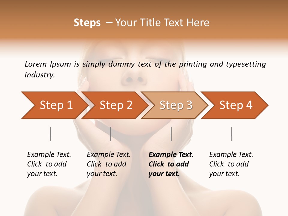 Freshness Purity Isolated PowerPoint Template
