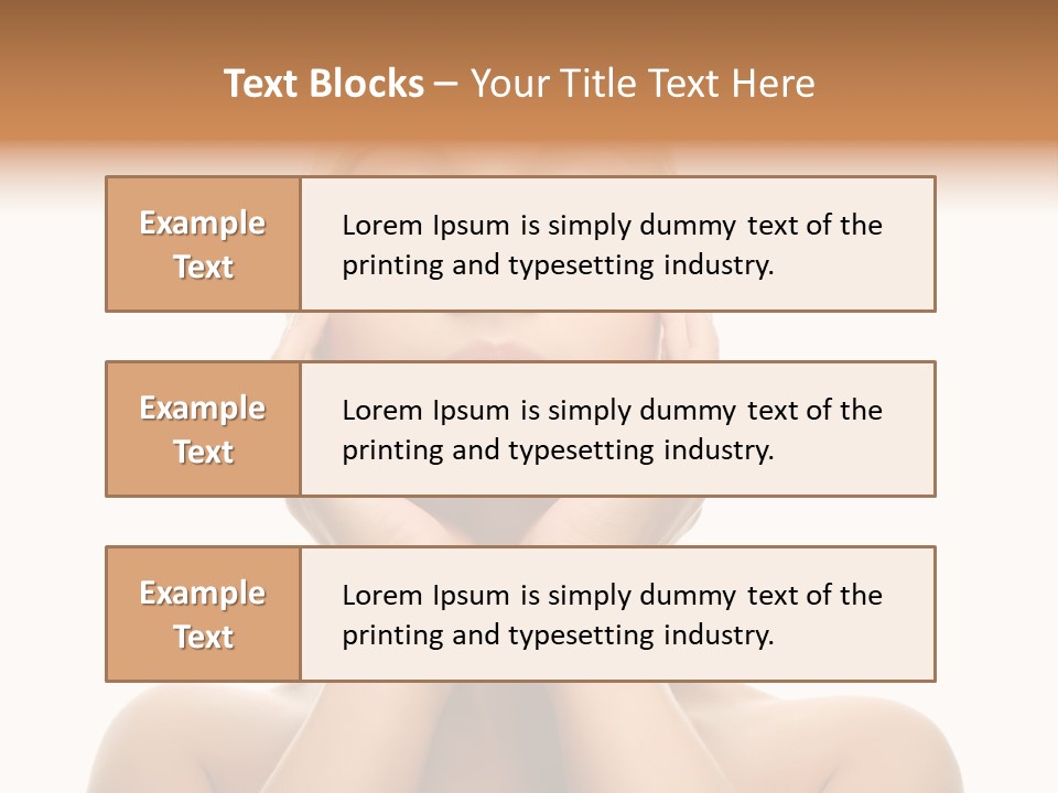 Freshness Purity Isolated PowerPoint Template