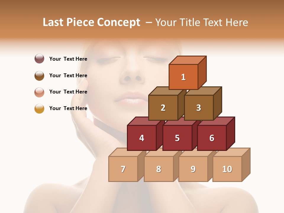 Freshness Purity Isolated PowerPoint Template