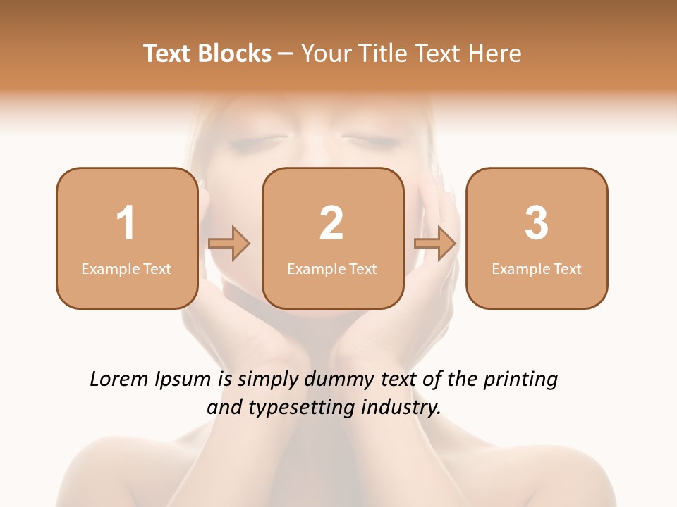 Freshness Purity Isolated PowerPoint Template