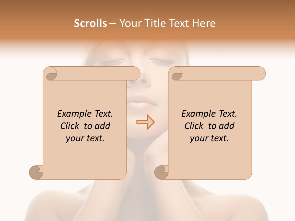 Freshness Purity Isolated PowerPoint Template