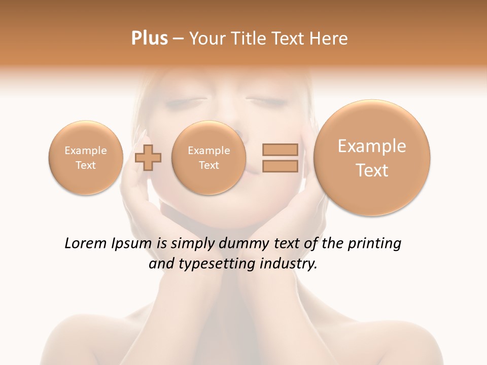 Freshness Purity Isolated PowerPoint Template