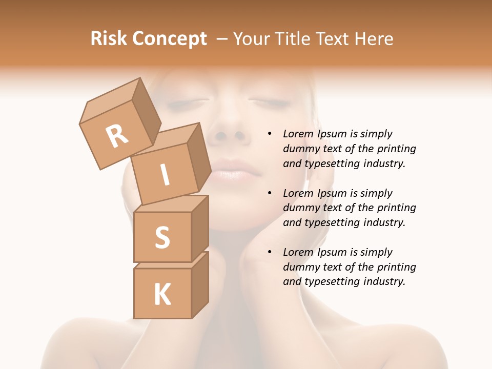 Freshness Purity Isolated PowerPoint Template