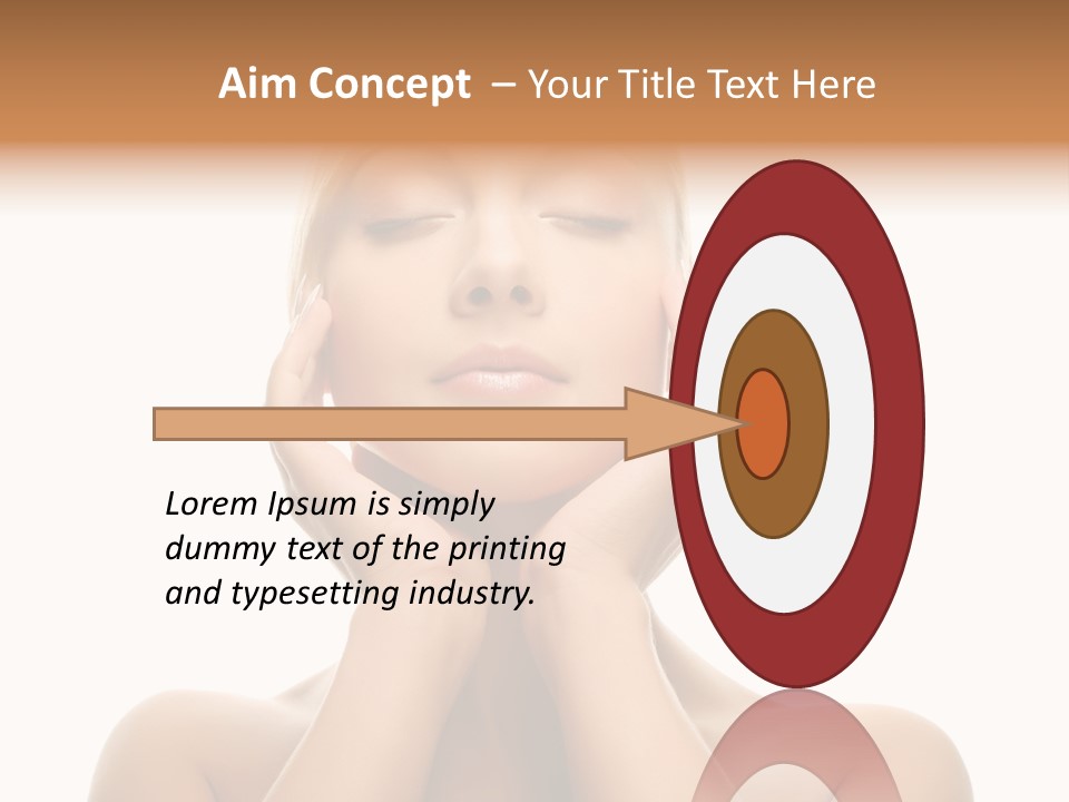 Freshness Purity Isolated PowerPoint Template