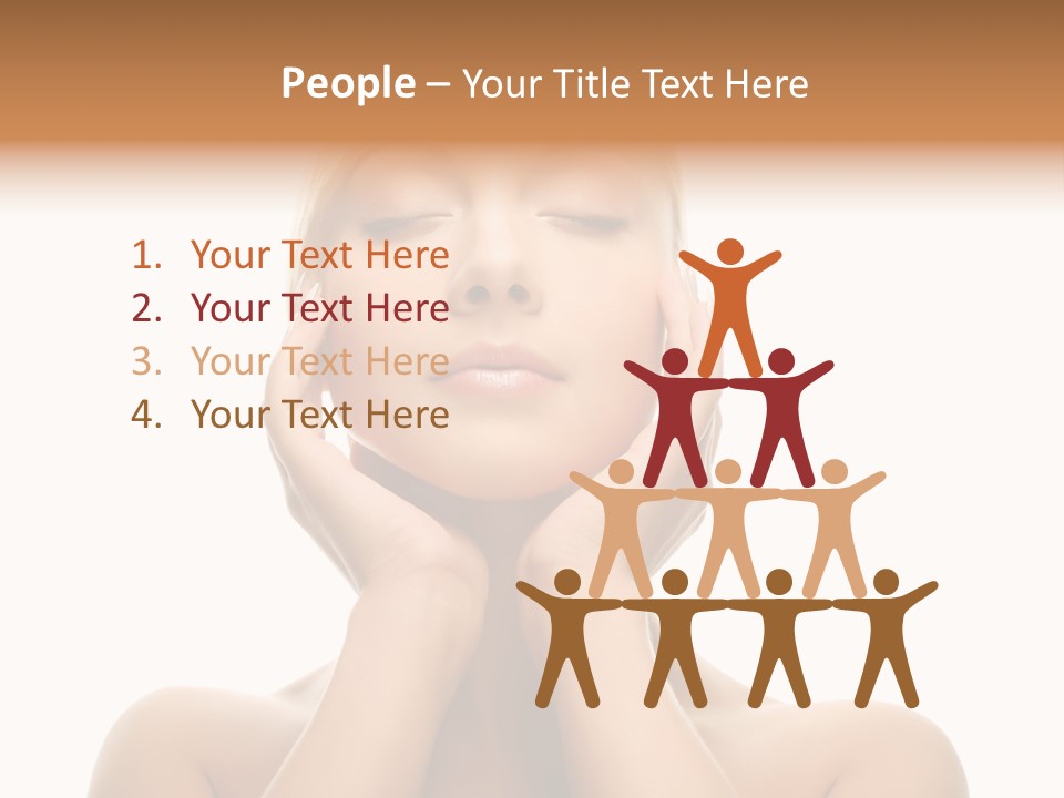 Freshness Purity Isolated PowerPoint Template