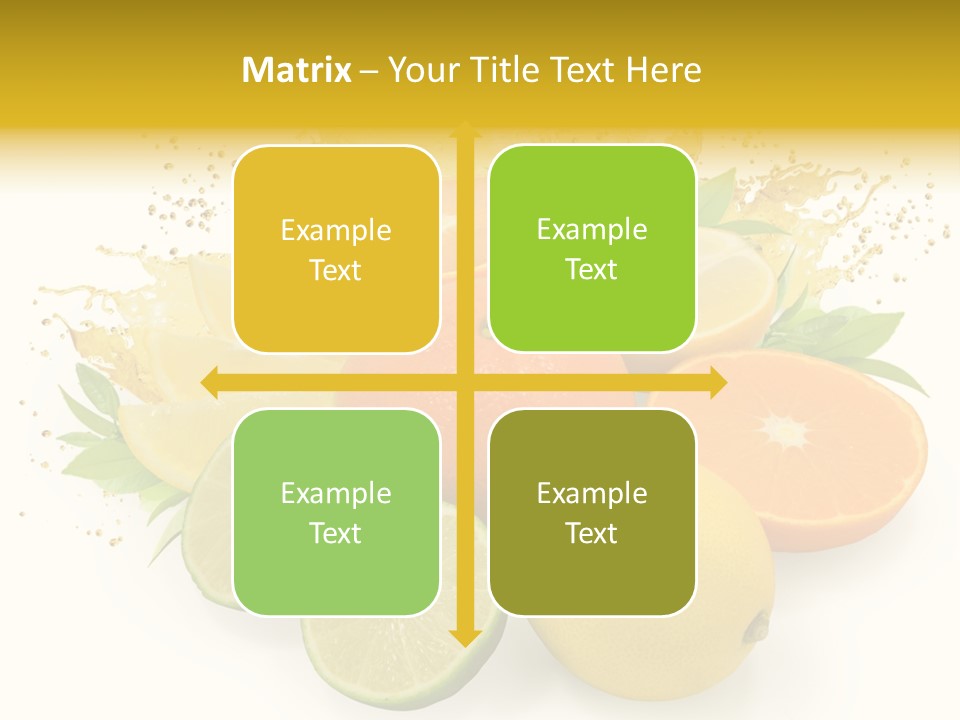 Health Food Green PowerPoint Template