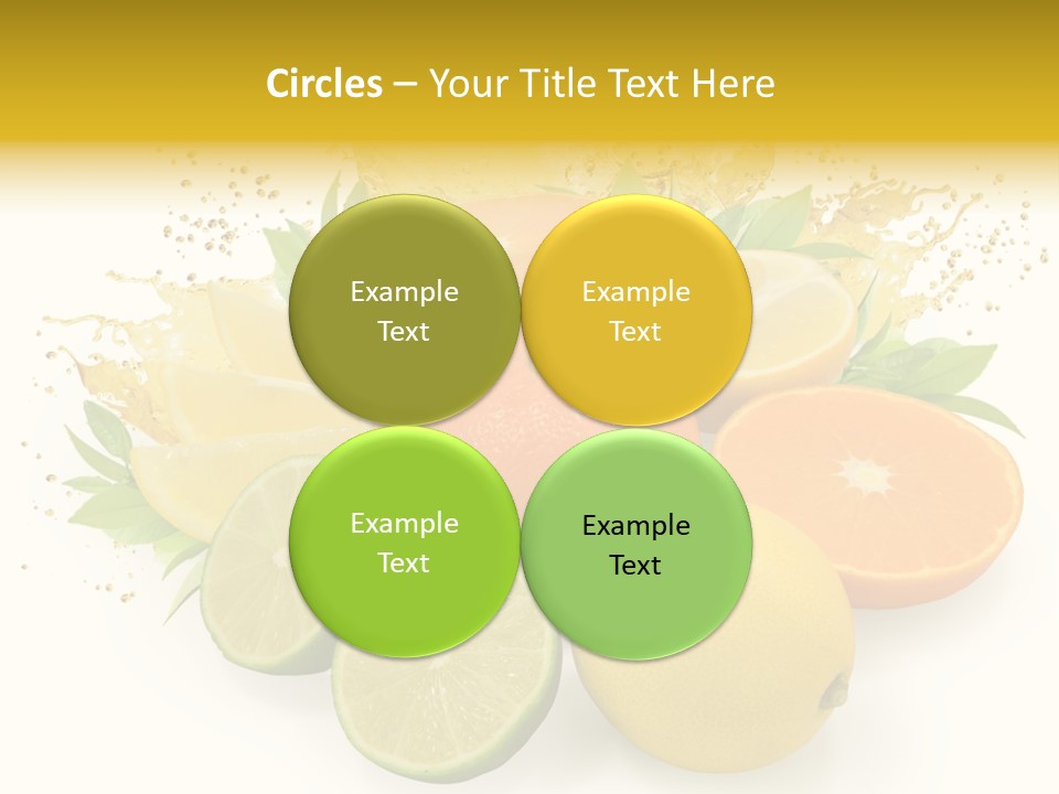 Health Food Green PowerPoint Template