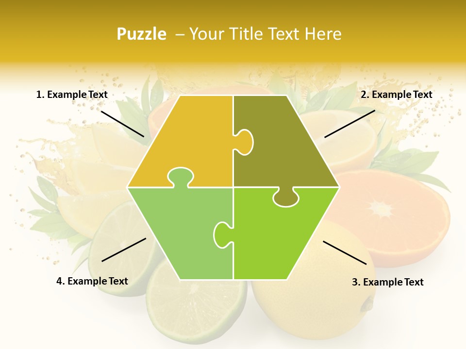 Health Food Green PowerPoint Template