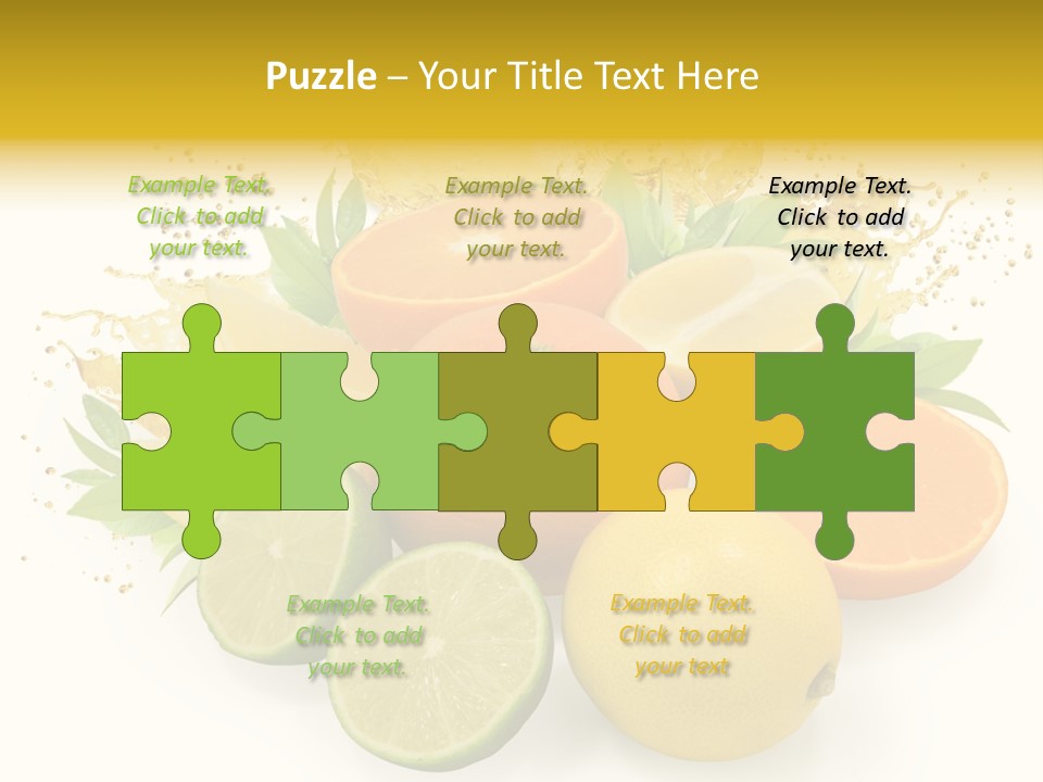 Health Food Green PowerPoint Template