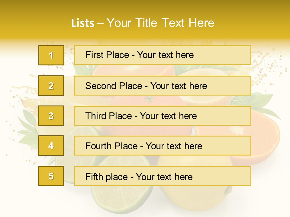 Health Food Green PowerPoint Template