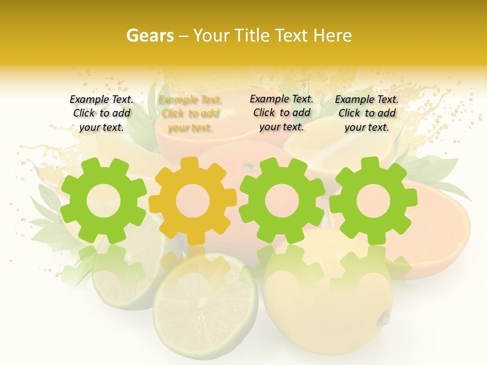Health Food Green PowerPoint Template