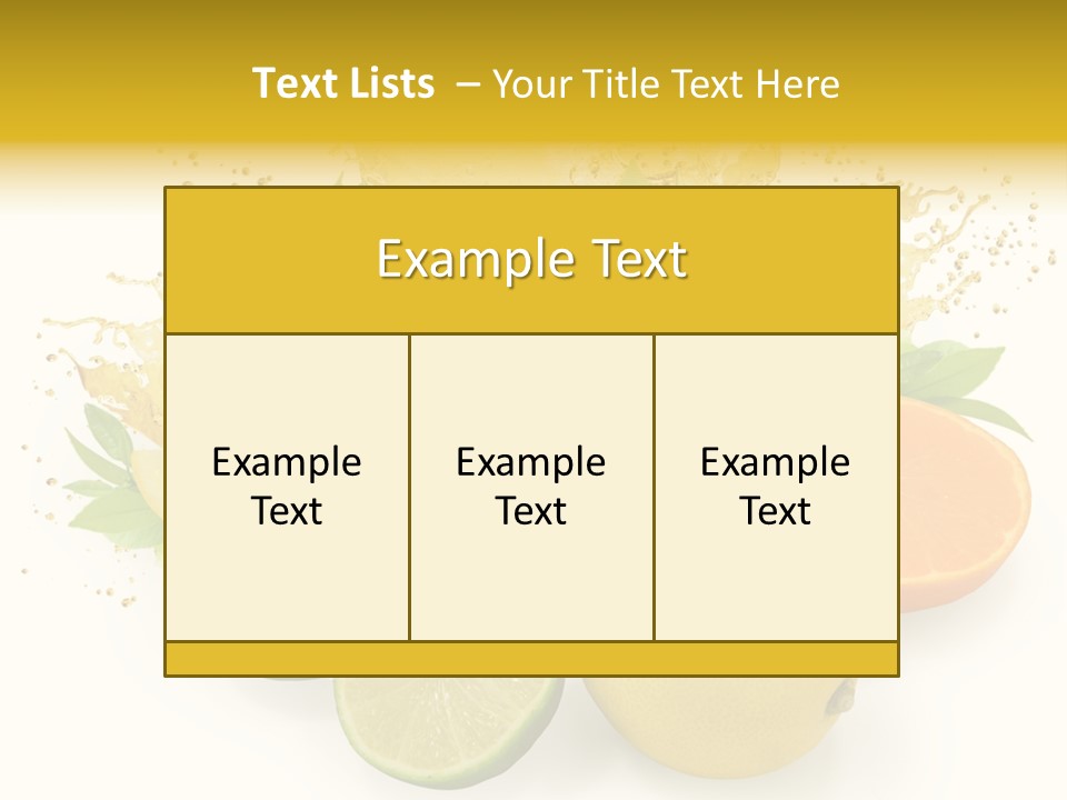 Health Food Green PowerPoint Template