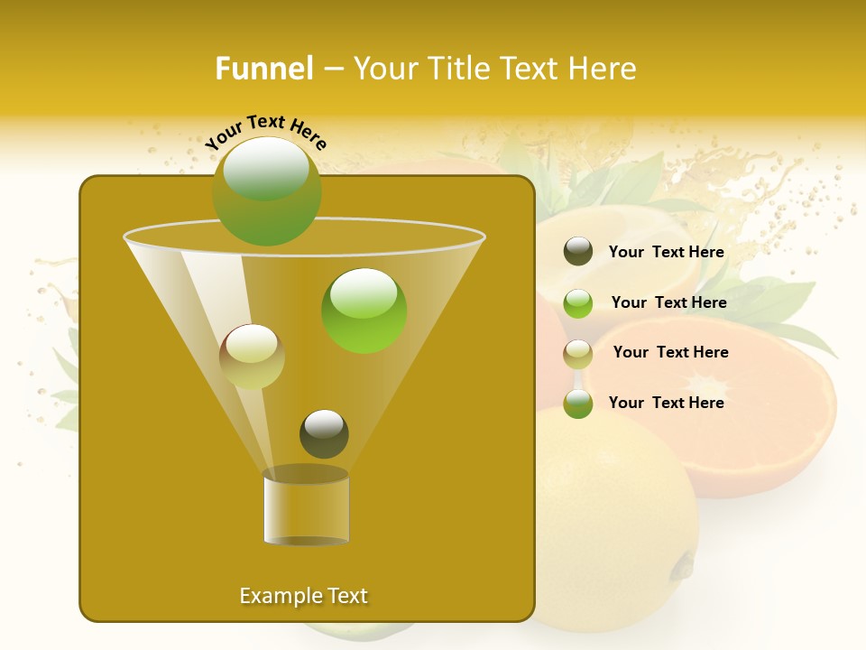 Health Food Green PowerPoint Template