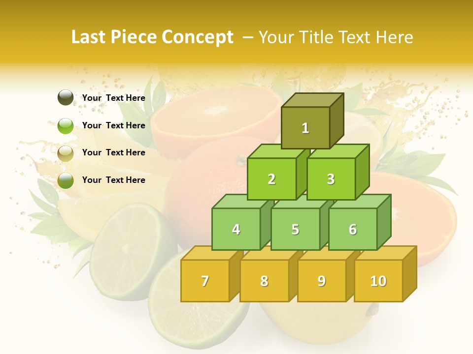 Health Food Green PowerPoint Template