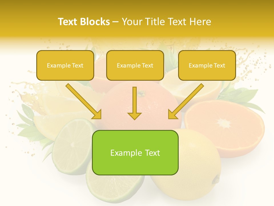 Health Food Green PowerPoint Template