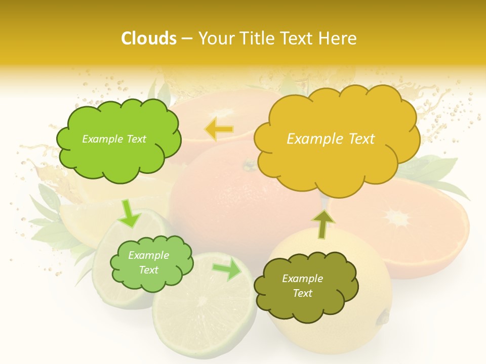 Health Food Green PowerPoint Template