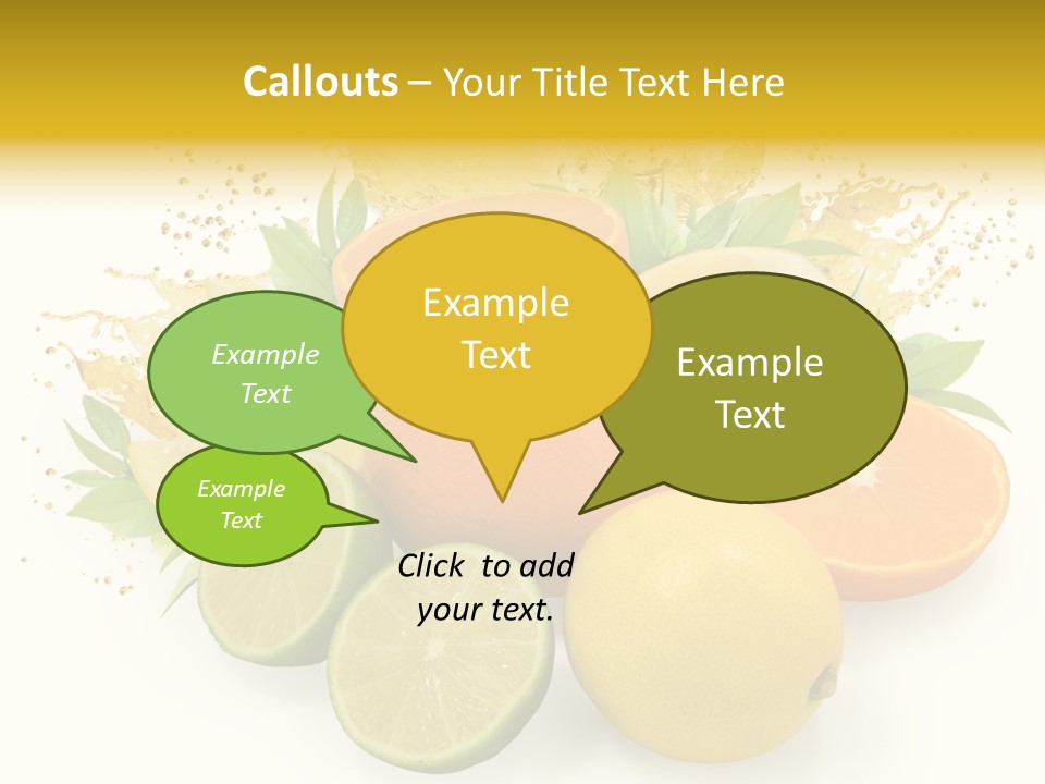 Health Food Green PowerPoint Template