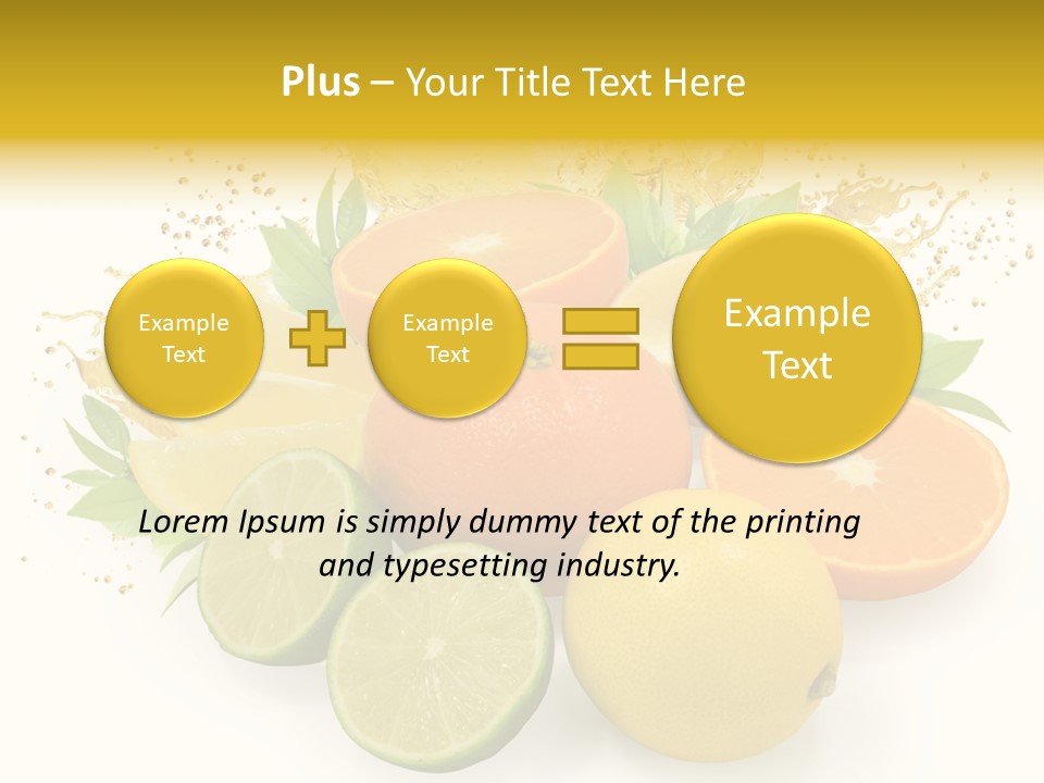 Health Food Green PowerPoint Template