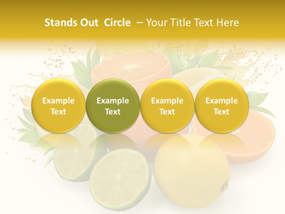 Health Food Green PowerPoint Template
