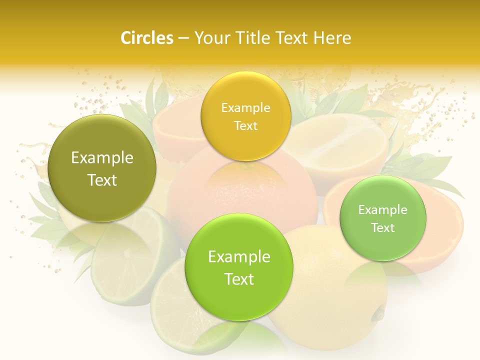 Health Food Green PowerPoint Template