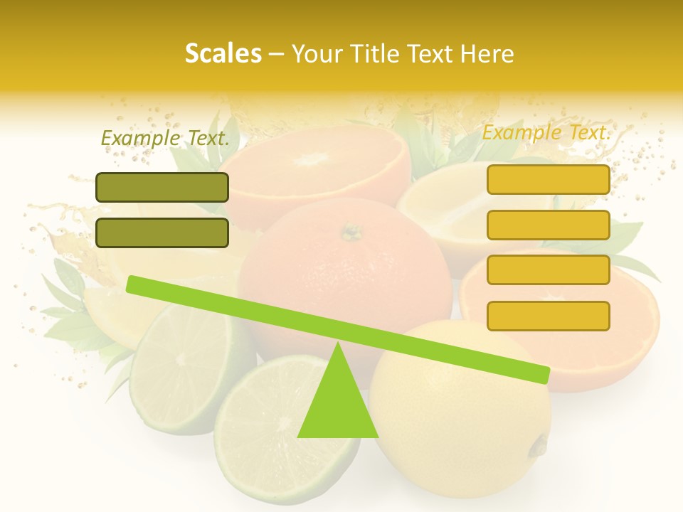 Health Food Green PowerPoint Template