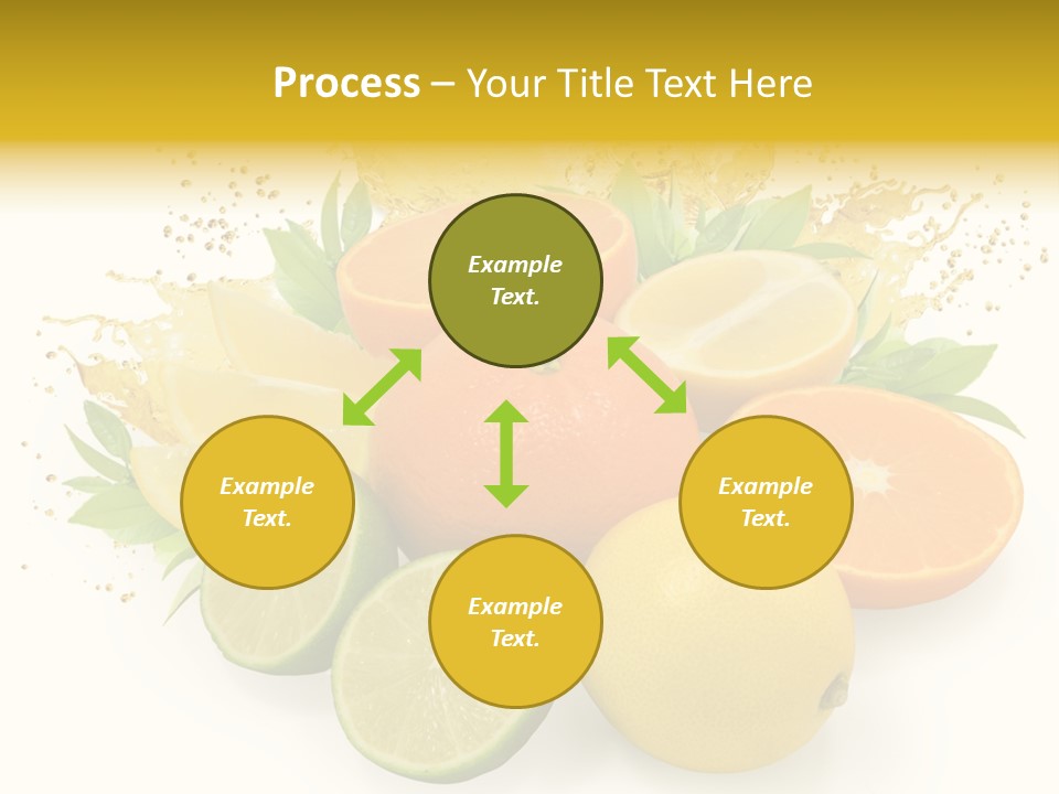 Health Food Green PowerPoint Template