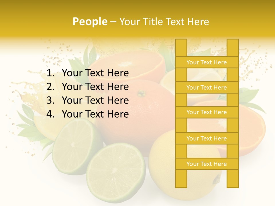 Health Food Green PowerPoint Template