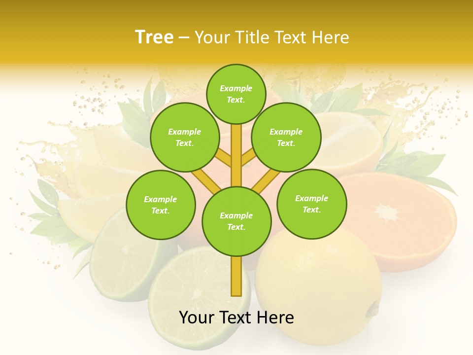 Health Food Green PowerPoint Template